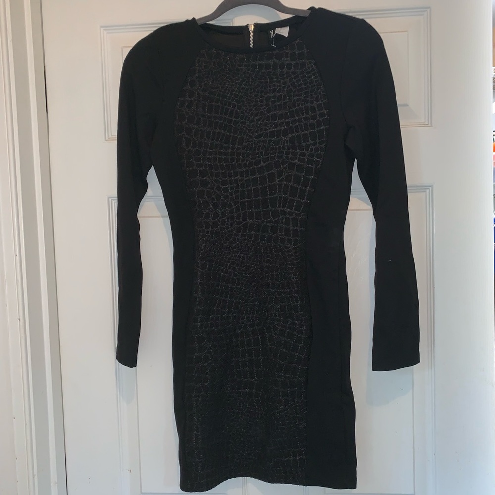Divided bodycon dress